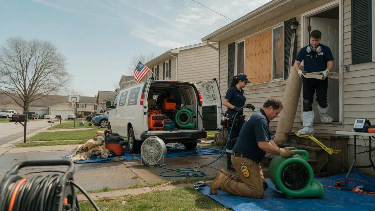 Water Damage Restoration in Pringle, SD near me